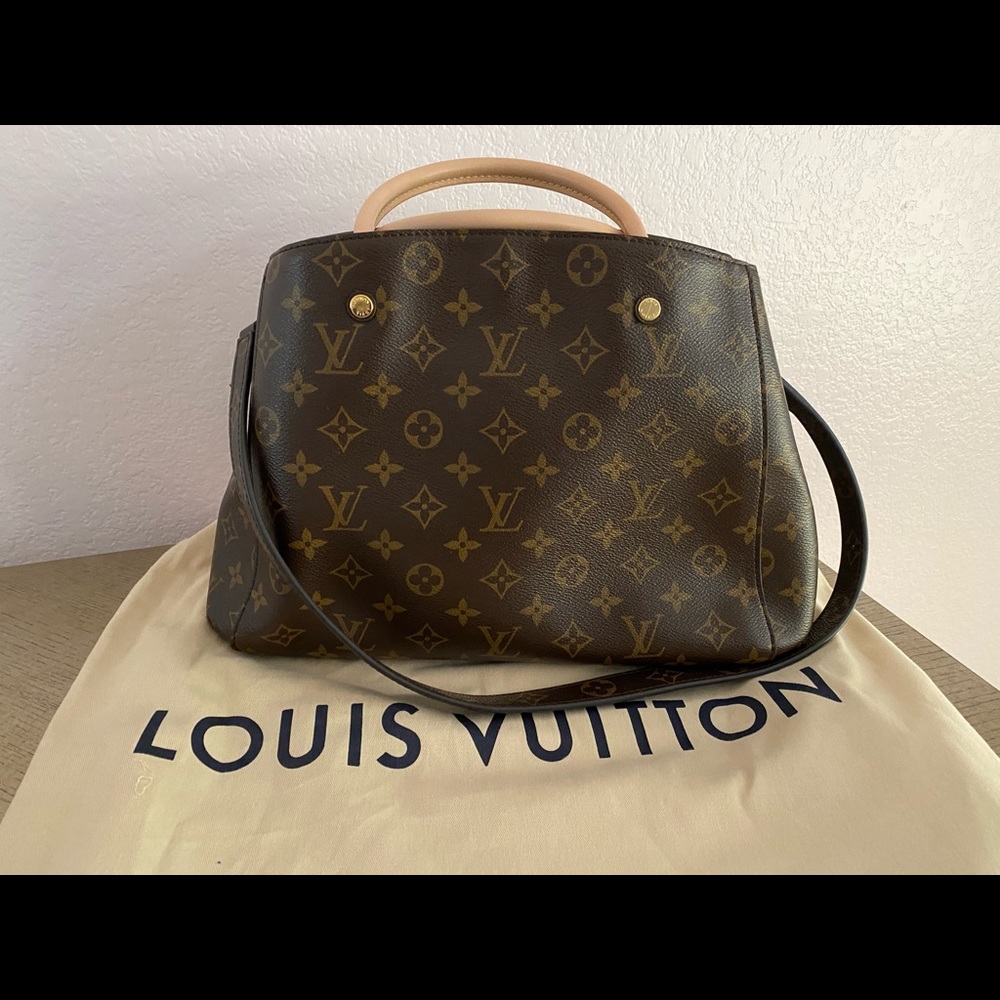 Authentic Louis Vuitton Montaigne mm
